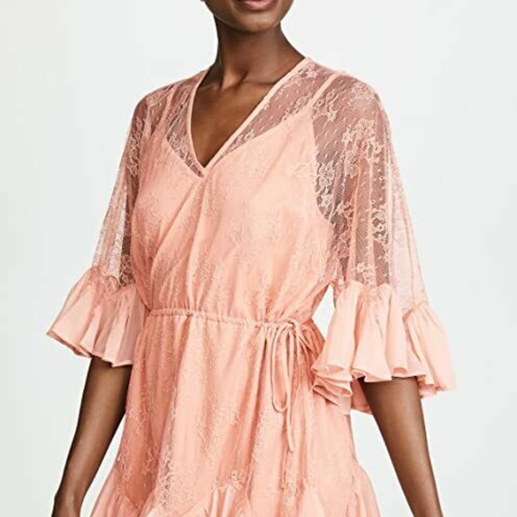 Stevie May Arid Dreams Mini Dress in Tan Large NWT - Picture 5 of 11